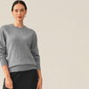 Le Pull Col Rond Cachemire Brossé Erenia