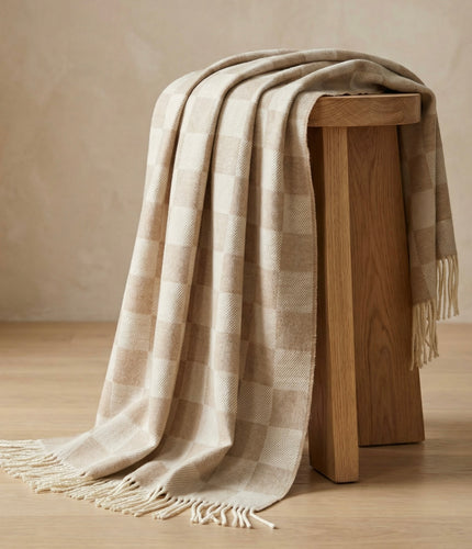 Le Plaid Tully - Lambswool Mérinos