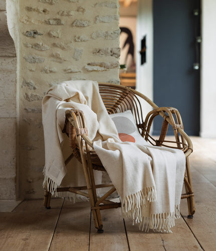 Le Plaid Cork - Lambswool Mérinos