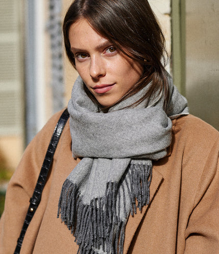 L'Echarpe Ica Oversize - Laine Baby Alpaga