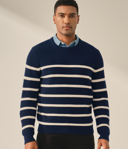 Le Pull Col Rond Cachemire Zuli