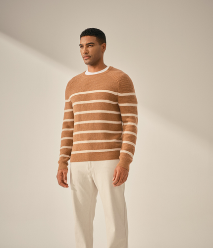 Le Pull Col Rond Cachemire Zuli