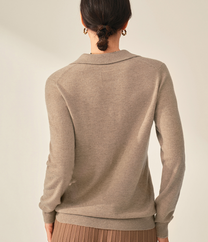 Le Pull Polo Cachemire Naran