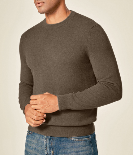 Le Pull Col Rond Cachemire Oulan