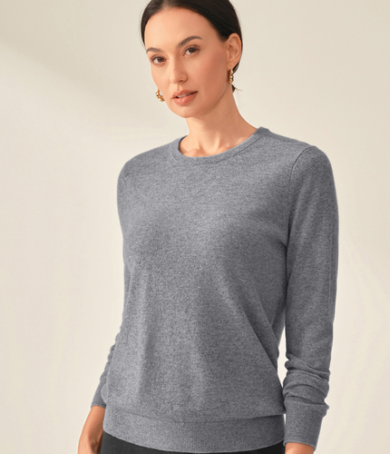 Le Pull Col Rond Cachemire Louna
