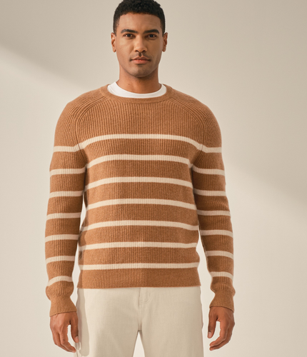 Le Pull Col Rond Cachemire Zuli