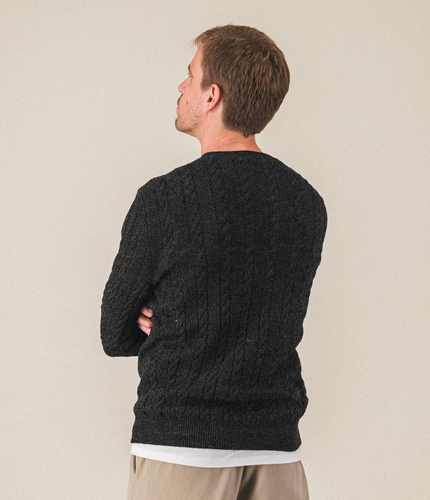 Le Pull Torsades Mérinos Loreto