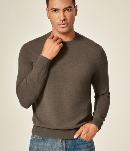 Le Pull Col Rond Cachemire Oulan