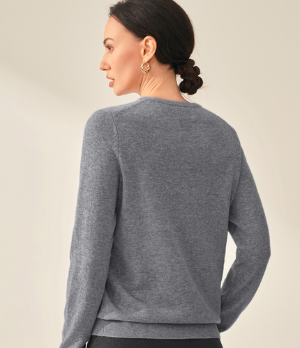 Le Pull Col Rond Cachemire Louna