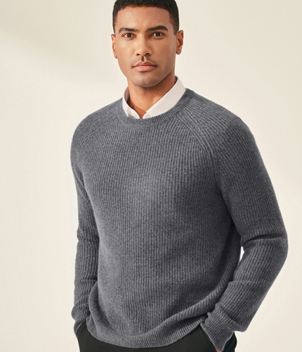 Le Pull Col Rond Cachemire Zuli