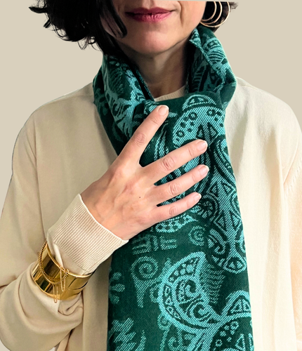 L'Echarpe Coton Bio & Mérinos Chambaud