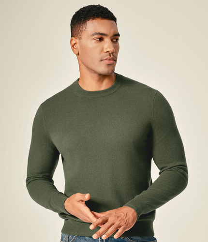 Le Pull Col Rond Cachemire Oulan