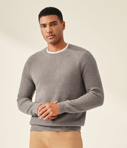 Le Pull Col Rond Cachemire Zuli