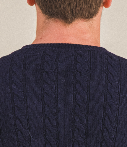 Le Pull Torsades Mérinos Loreto