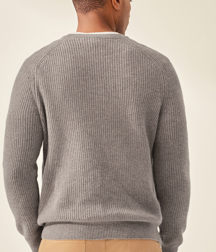 Le Pull Col Rond Cachemire Zuli