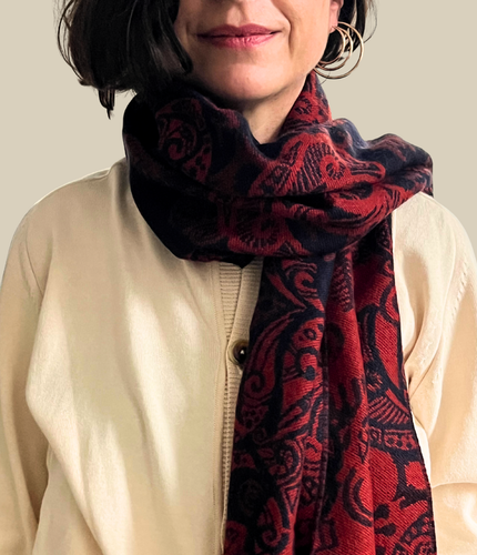 L'Echarpe Coton Bio & Mérinos Chambaud