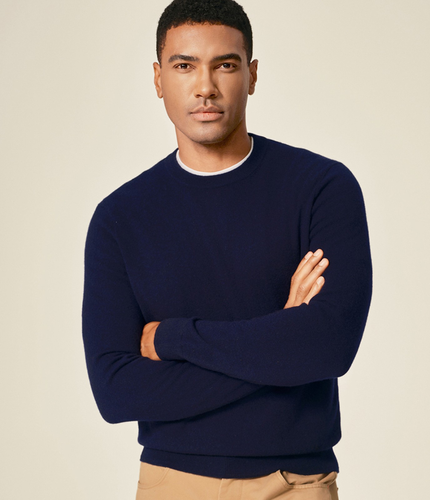 Le Pull Col Rond Cachemire Oulan