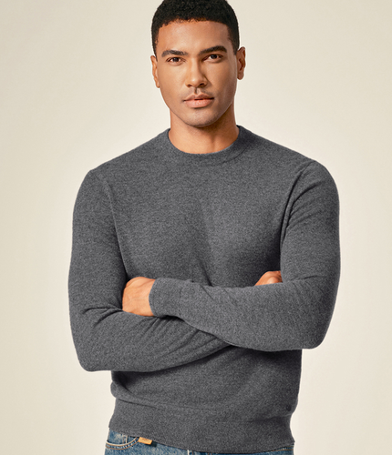 Le Pull Col Rond Cachemire Oulan