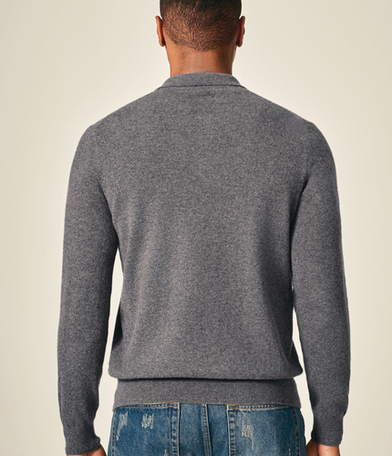 Le Pull Polo Cachemire Bugat
