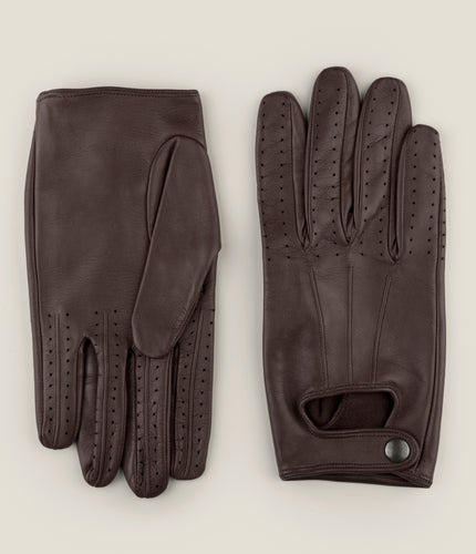 Les Gants Pilote Cuir Saviano