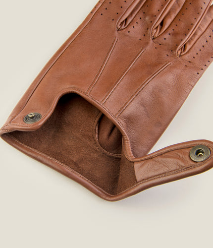 Les Gants Pilote Cuir Saviano