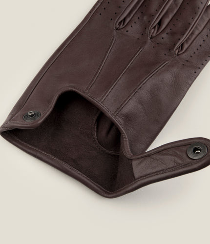 Les Gants Pilote Cuir Saviano