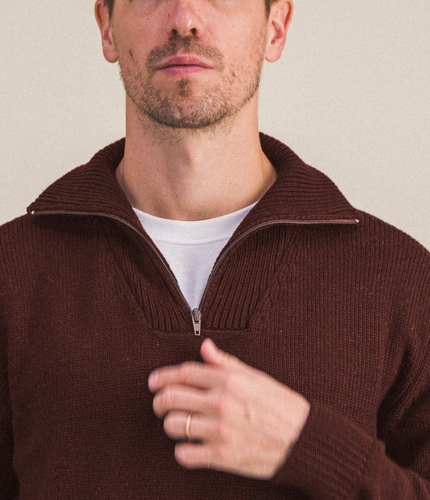 Le Pull Camionneur Mérinos Azzano