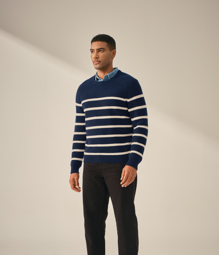 Le Pull Col Rond Cachemire Zuli