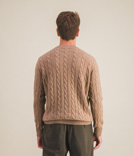 Le Pull Torsades KashCamel Premiere®