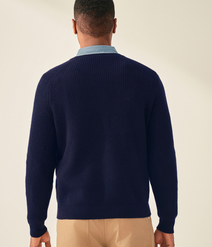 Le Pull Col Rond Cachemire Zuli