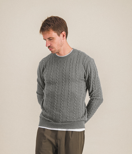 Le Pull Torsades Mérinos Loreto