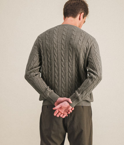 Le Pull Torsades KashCamel Premiere®