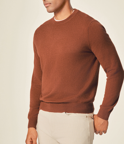 Le Pull Col Rond Cachemire Oulan