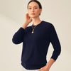 Le Pull Col Rond Cachemire Louna