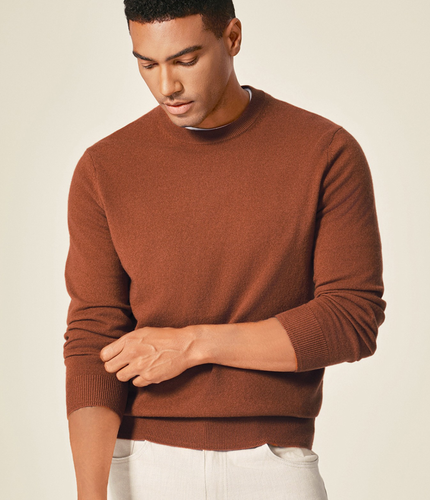 Le Pull Col Rond Cachemire Oulan