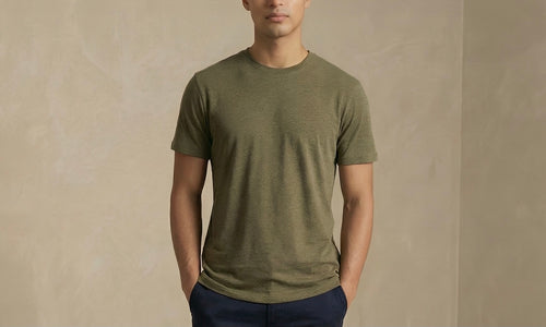 Le T-shirt Homme Lin Coton Arpino