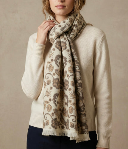 L'Echarpe Coton Bio & Mérinos Rivoire