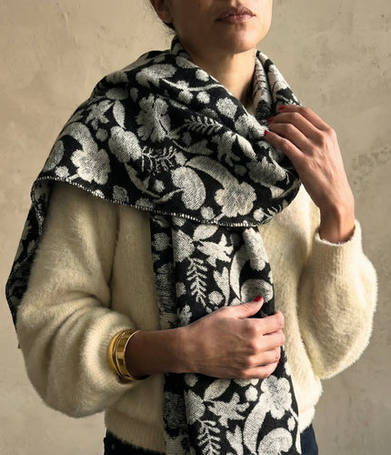 L'Echarpe Coton Bio & Mérinos Rivoire