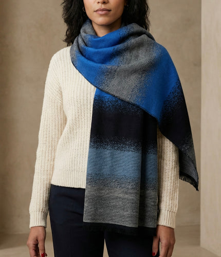 L'Echarpe Coton Bio & Mérinos Vaunac