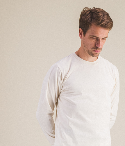 Le T-shirt Manches Longues Coton GOTS Aventim