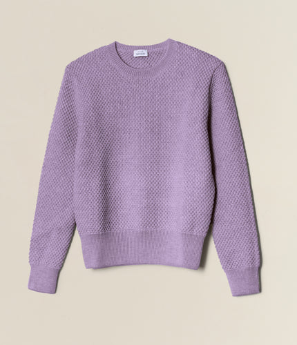 Le Pull Mérinos Nid d'Abeille Cannaregio