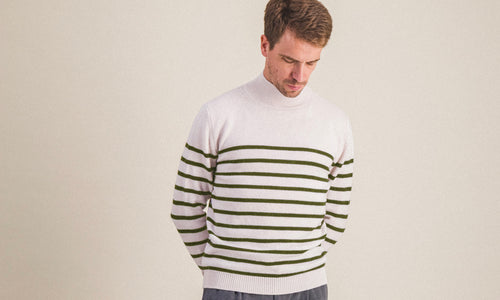 Le Pull Marinière Mérinos Gavarno