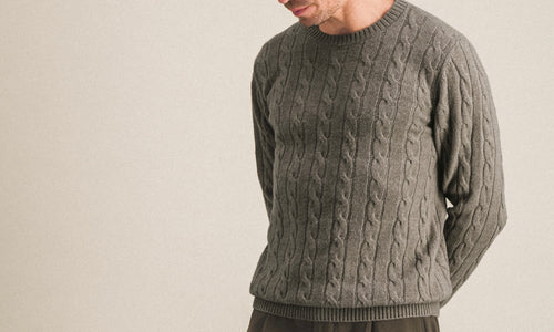 Le Pull Torsades KashCamel Premiere®