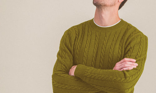Le Pull Torsades Mérinos Loreto