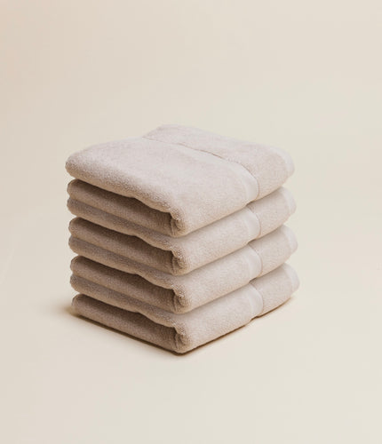 Le Pack x4 Serviette de Toilette Lordelo 50 x 100 - Coton Supima®