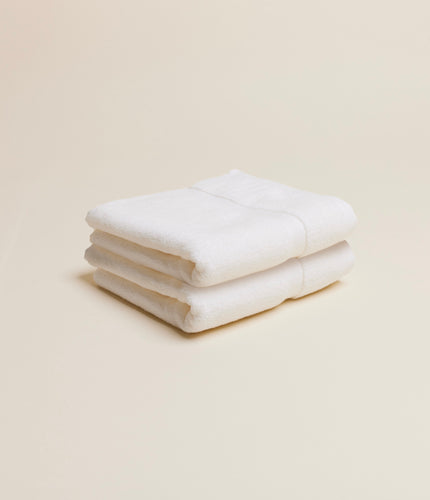 Le Pack x2 Serviette de Toilette Lordelo 50 x 100 - Coton Supima®