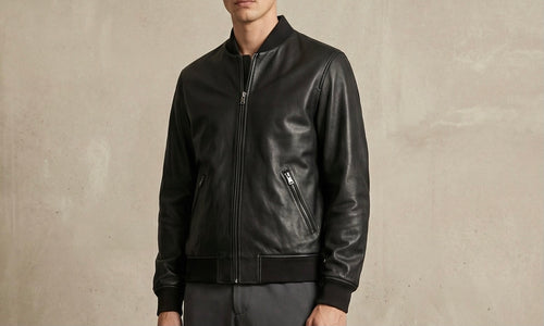 Le Blouson en Cuir d'Agneau Malwa