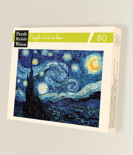 Puzzle Michèle Wilson - Nuit Etoilée Van Gogh - 80 pièces