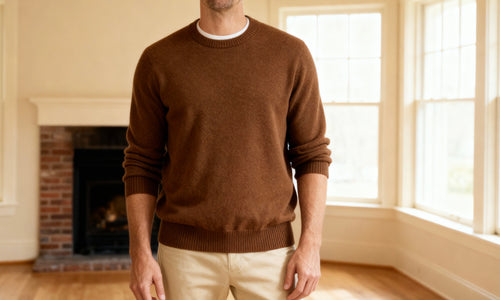 Le Pull Col Rond Cachemire Oulan