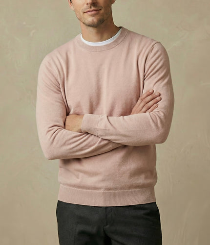 Le Pull Col Rond Cachemire & Pima Nama